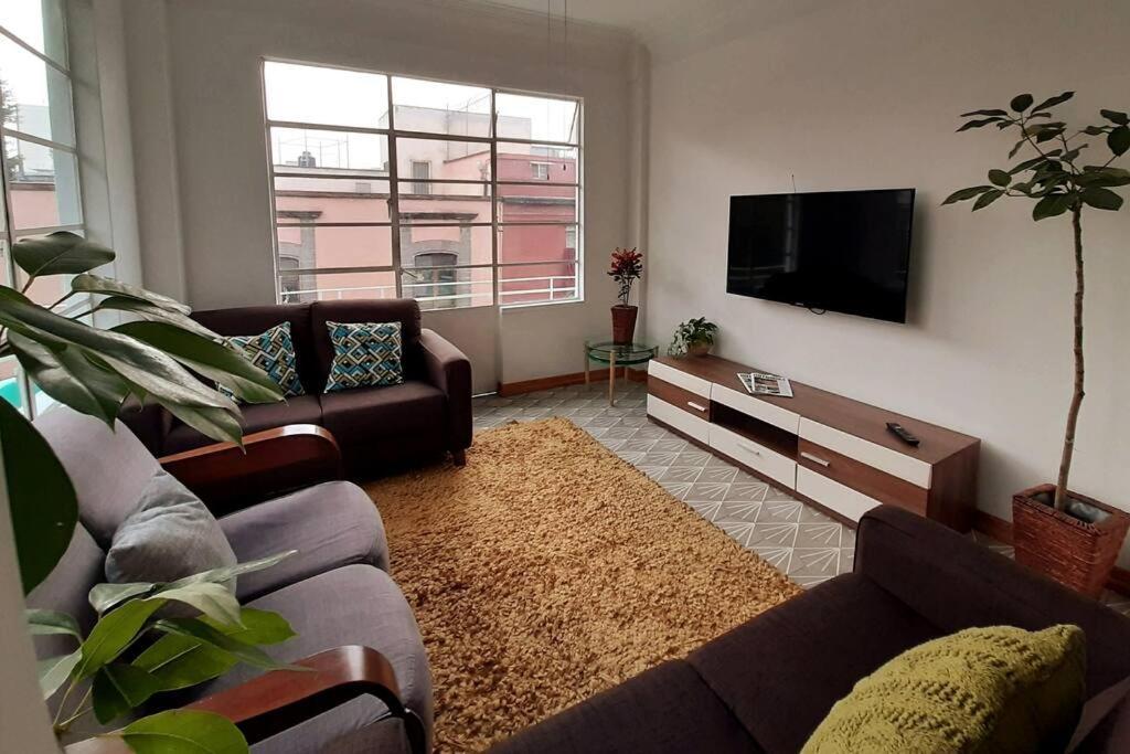 멕시코 시 2B Acogedor Y Amplio Depto, Centro Historico Cdmx 아파트 외부 사진